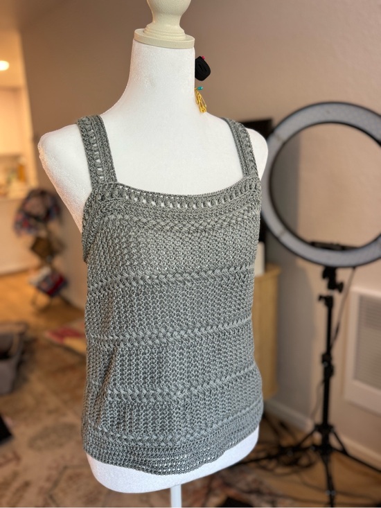 Vince Tops - Vince crocheted top Size M